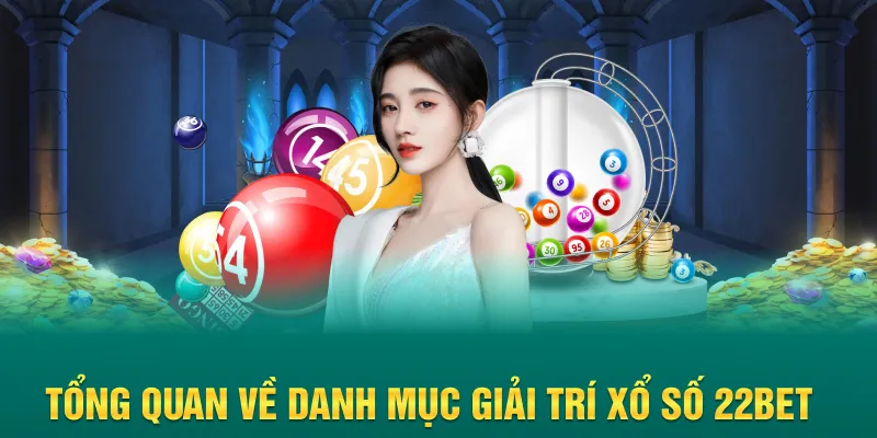 Tổng quan về danh mục giải trí xổ số 22BET 