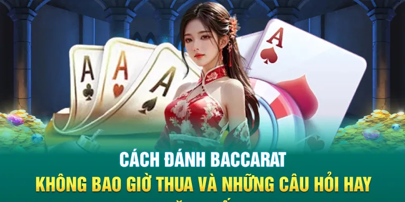 Cách đánh baccarat không bao giờ thua và những câu hỏi hay gặp nhất