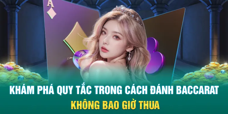 Khám phá quy tắc trong cách đánh baccarat không bao giờ thua