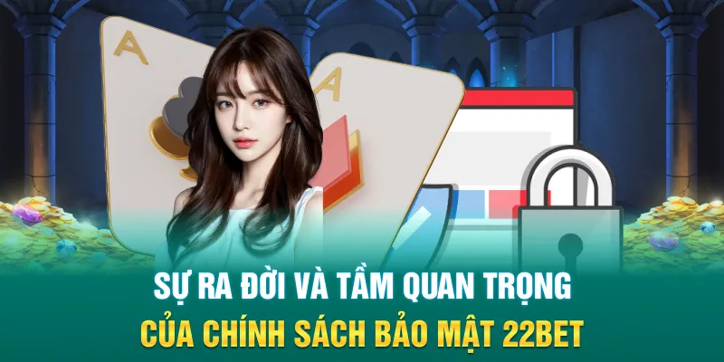 Sự ra đời và tầm quan trọng của chính sách bảo mật 22Bet